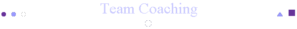 Team Coaching